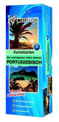 Karteikartenbox 1000 Wörter Portugiesisch Niveau A1, Buch