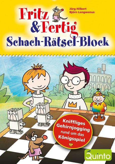 Jörg Hilbert: Hilbert, J: Fritz &amp; Fertig Schach-Rätsel-Block, Buch