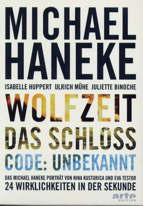 Michael Haneke Box, 4 DVDs