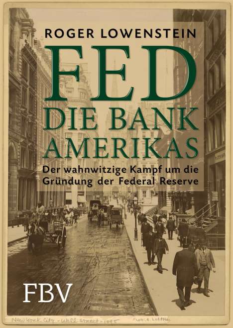 Roger Lowenstein: FED - Die Bank Amerikas, Buch
