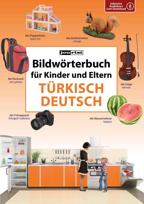 Bildwörterbuch für Kinder und Eltern Türkisch-Deutsch, Buch