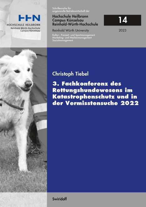 Christoph Tiebel: 3. Fachkonferenz des Rettungshundewesens im Katastrophenschutz und in der Vermisstensuche 2022, Buch