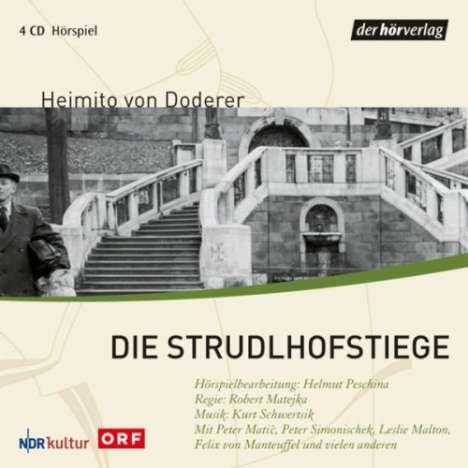 Heimito von Doderer: Die Strudlhofstiege, 4 CDs