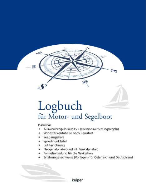 Robert Fimbinger: Logbuch für Motorboot und Segelboot, Buch