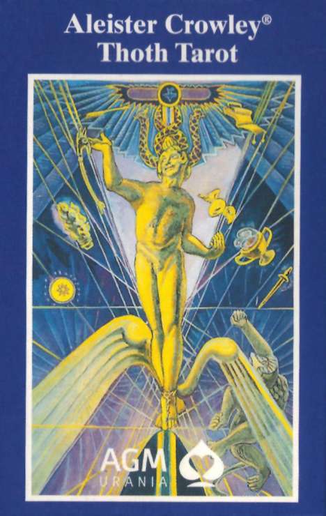 Aleister Crowley: Original Aleister Thoth Tarot. 78 Karten, Diverse