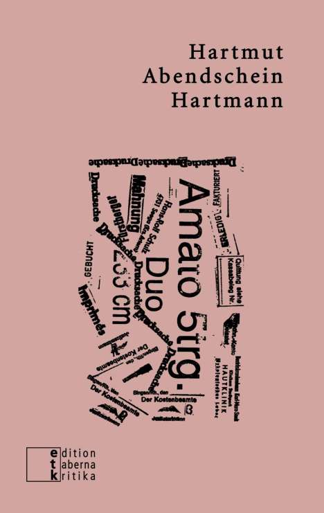 Hartmut Abendschein: Hartmann, Buch