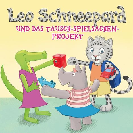 Leo Schneepard und das Tausch-Spielsachen-Projekt, Buch
