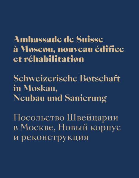 Werner Huber: Huber, W: Schweizerische Botschaft in Moskau., Buch