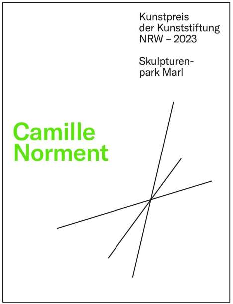 Camille Norment: Kunstpreis der Kunststiftung NRW - Nam June Paik Award 2023, Buch