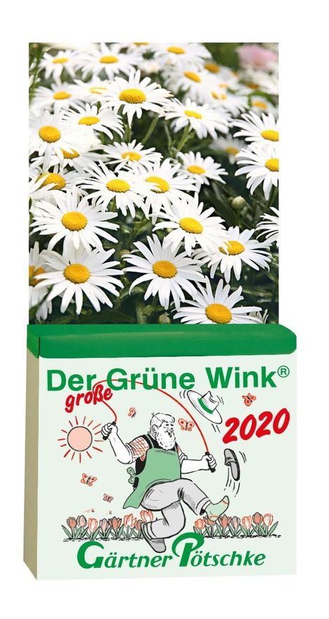 Gärtner Pötschkes/MAXI Tages-Gartenkal. 2020, Kalender
