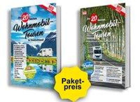 Die 20 besten Wohnmobiltouren in Deutschland Band 3 und 4, Buch