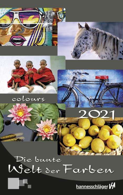 Die bunte Welt der Farben - Colours 2021, Kalender