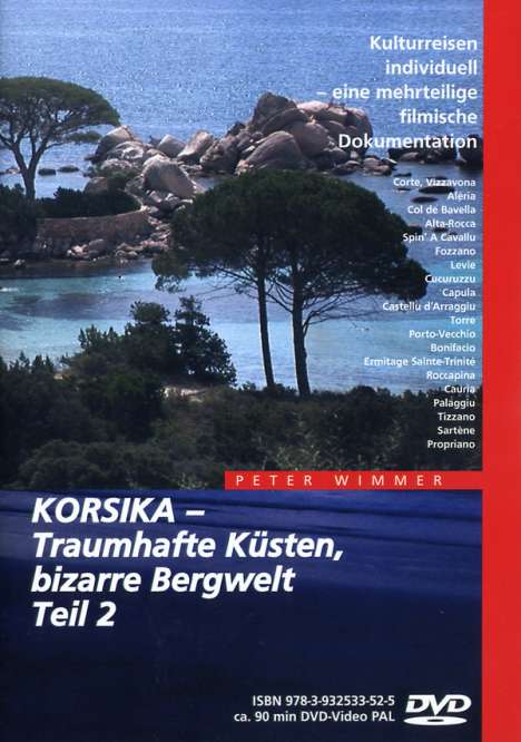 Korsika - Traumhafte Küsten, bizarre Bergwelt Teil 2, DVD