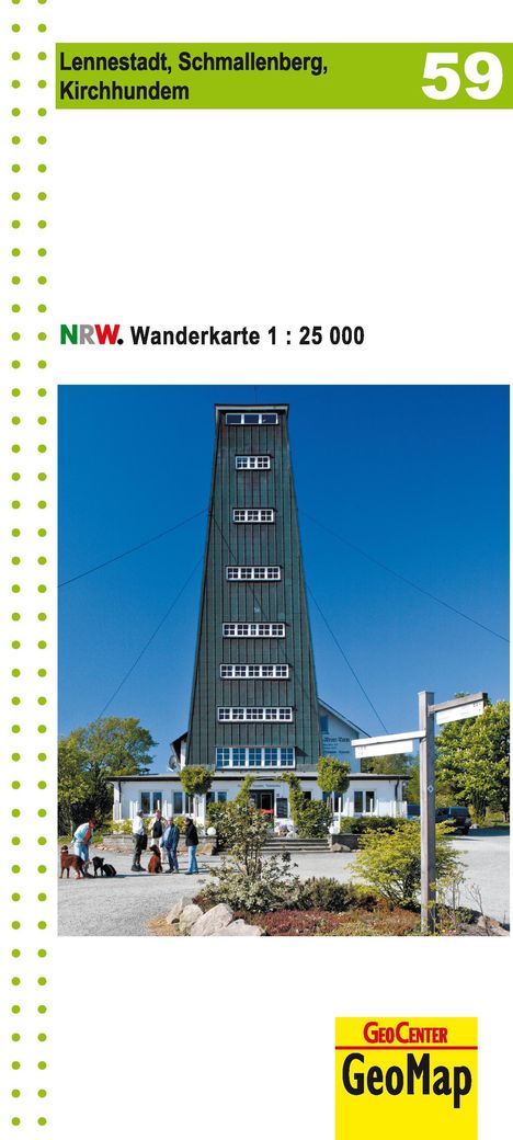 Nordrhein-Westfalen Wanderkarte 59 Lennestadt - Schmallenberg - Kirchhundem 1 : 25 000, Karten