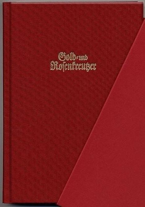 Gold- und Rosenkreuzer I, Buch