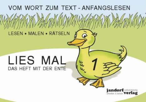 Peter Wachendorf: Lies mal 1 - Das Heft mit der Ente. Großbuchstaben, Buch