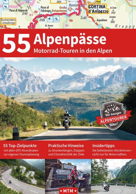 Stephan Fennel: 55 Alpenpässe, Buch
