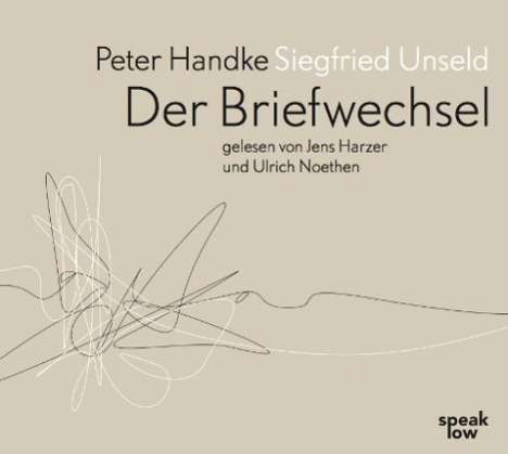 Peter Handke: Peter Handke - Siegfried Unseld. Der Briefwechsel, CD