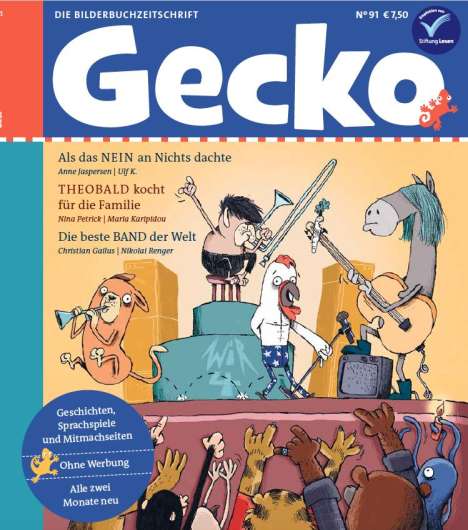 Anne Jaspersen: Jaspersen, A: Gecko Kinderzeitschrift Band 91, Buch
