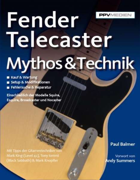 Paul Balmer: Fender Telecaster, Buch