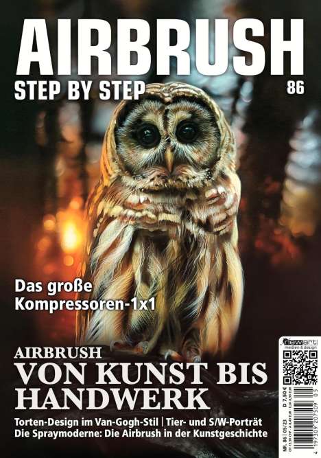 Ralph-Torsten Kolmer: Airbrush Step by Step 86, Buch