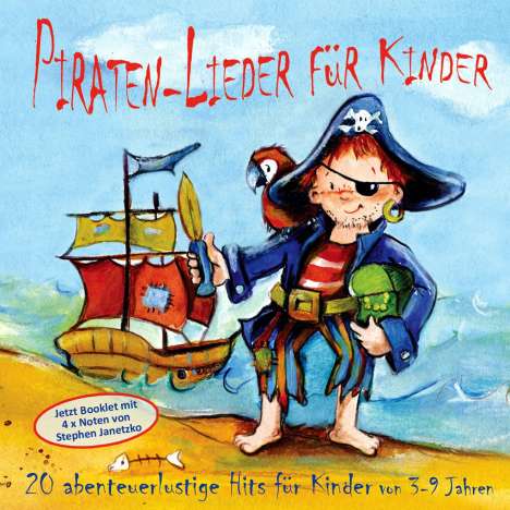 Piraten-Lieder für Kinder, CD