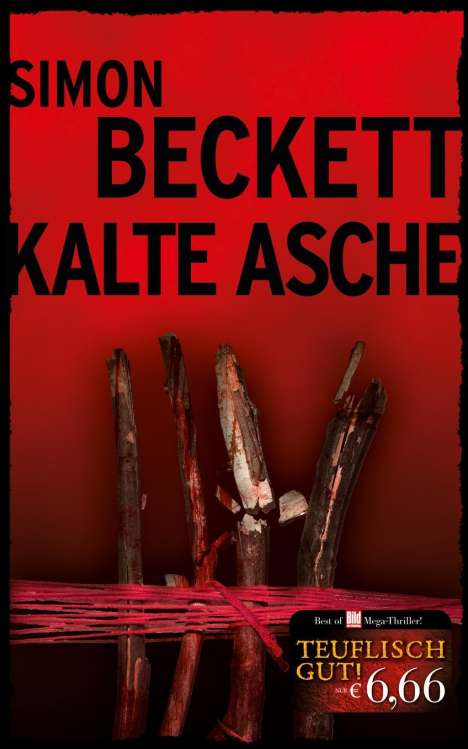 Simon Beckett: Kalte Asche, Buch