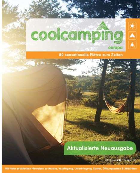 Jonathan Knight: Cool Camping Europa, Buch