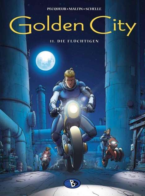 Daniel Pecqueur: Golden City 11, Buch