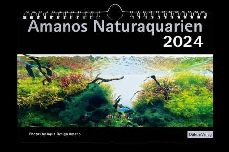 Takashi Amano: Amanos Naturaquarien 2024, Kalender