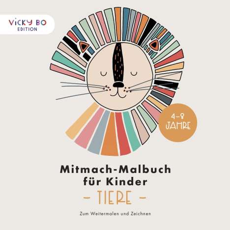 Anna-Kristina Schröder-Klasen: Schröder-Klasen, A: Mitmach-Malbuch für Kinder - TIERE, Buch