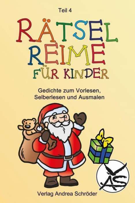 Andrea Schröder: Schröder, A: Rätsel-Reime für Kinder, Buch