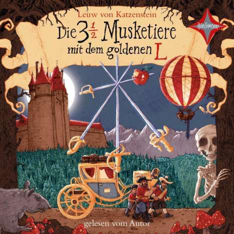 Leuw von Katzenstein: Die 3 ½  Musketiere mit dem goldenen L, CD