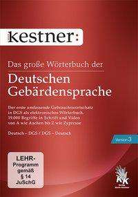 große Wtb. d. Deutschen Gebärdensprache Vers. 3, DVD-ROM