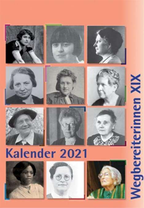 Kombi Kal. 2021 Wegbereiterinnen+Postkarten, Kalender