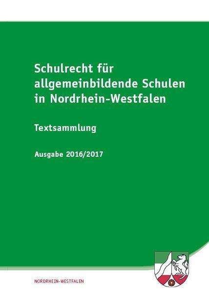 Schulrecht für allgemeinbildende Schulen in Nordrhein-Westfalen, Buch