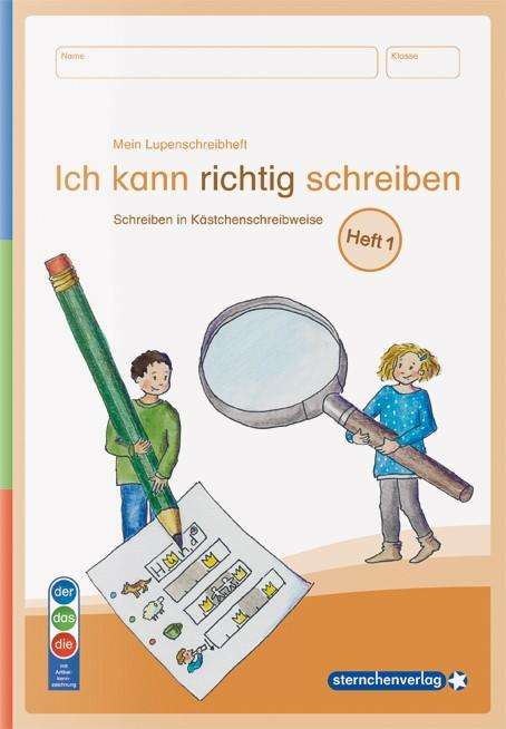 Katrin Langhans: Mein Lupenschreibheft 1 - Ich kann richtig schreiben - Ausgabe mit Artikelkennzeichnung (DaZ), Buch
