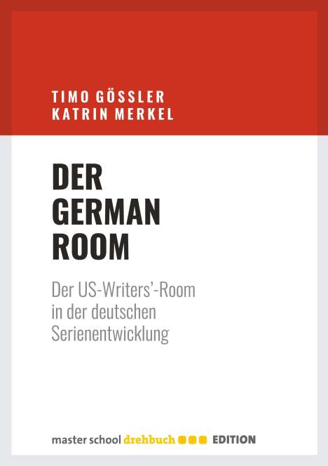Timo Gößler: Der German Room, Buch
