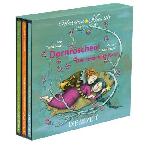 Märchen-Klassik für kleine Hörer - 6 Hörspiele mit klassischer Musik nach den Gebrüdern Grimm (Die Zeit-Edition), 3 CDs