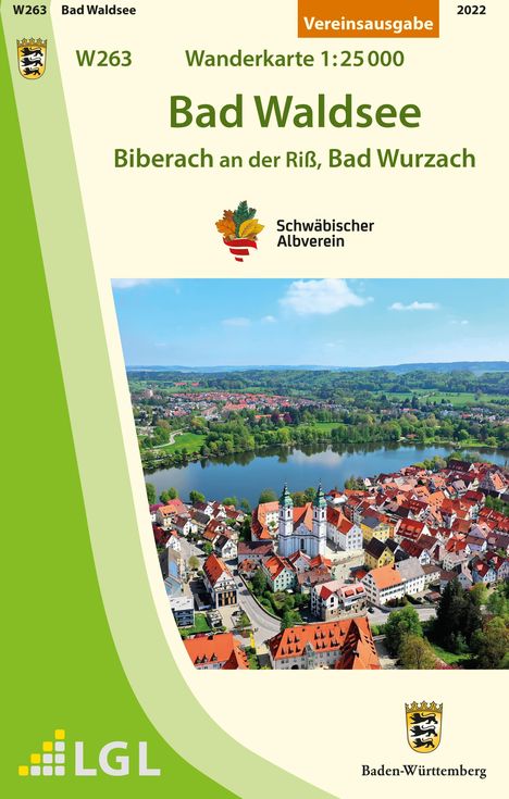 W263 Bad Waldsee - Biberach an der Riß, Bad Wurzach, Karten