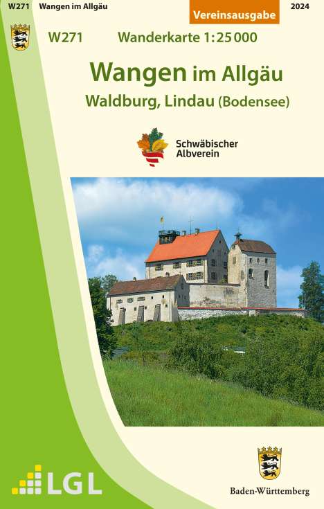 W271 Wangen im Allgäu - Waldburg, Lindau (Bodensee), Karten