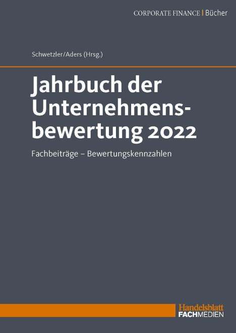 Jahrbuch der Unternehmensbewertung 2022, Buch