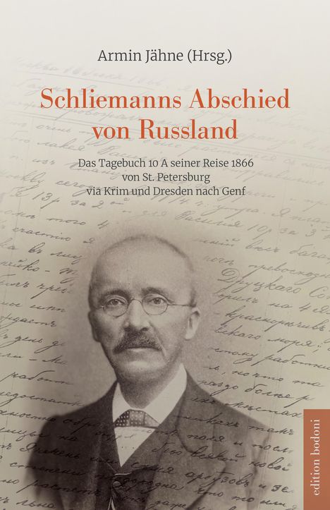 Schliemanns Abschied von Russland, Buch