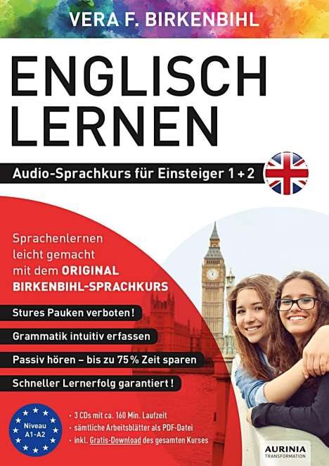 Vera F. Birkenbihl: Englisch lernen für Einsteiger 1¿+¿2 (ORIGINAL BIRKENBIHL), CD