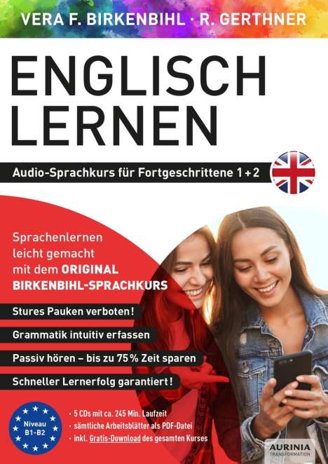 Vera F. Birkenbihl: Englisch lernen für Fortgeschrittene 1¿+¿2 (ORIGINAL BIRKENBIHL), CD