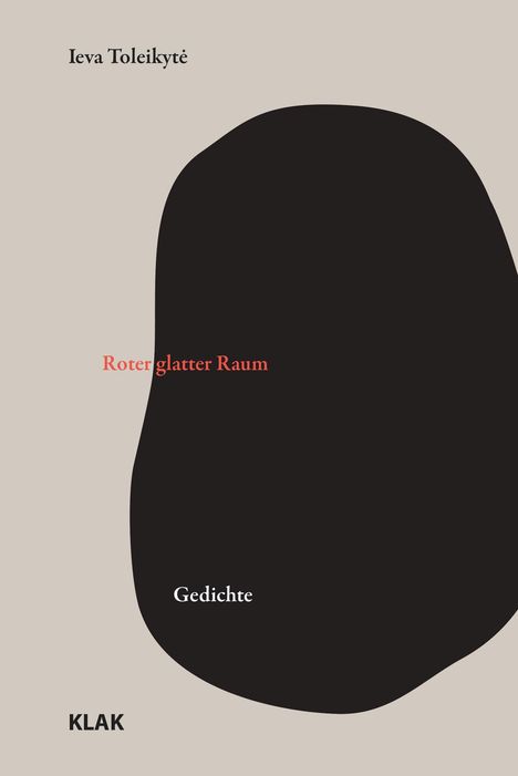 Ieva Toleikyt¿: Roter glatter Raum, Buch
