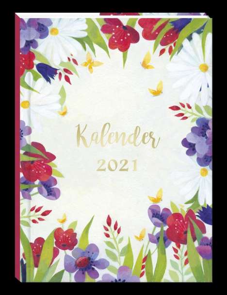 Aurélie Blanz: Blanz, A: Taschenkalender 2021/ Blume, Buch