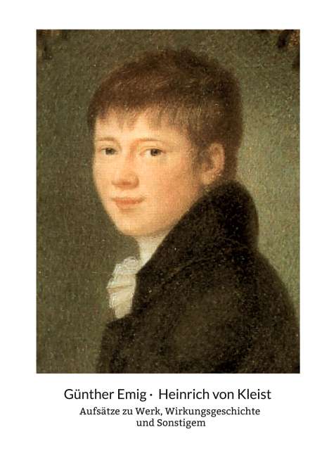 Günther Emig: Heinrich von Kleist, Buch