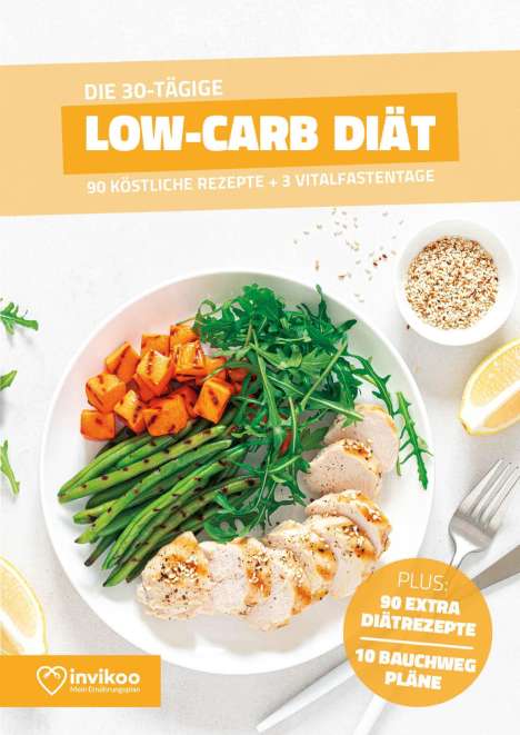Peter Kmiecik: Low Carb Diät - Ernährungsplan zum Abnehmen für 30 Tage, Buch