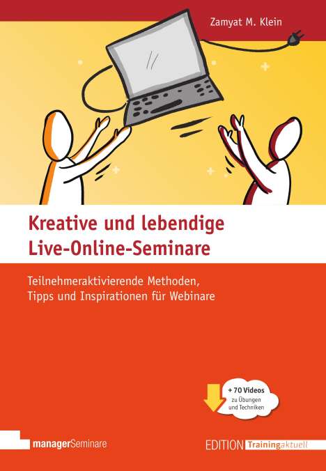 Zamyat M. Klein: Kreative und lebendige Live-Online-Seminare, Buch